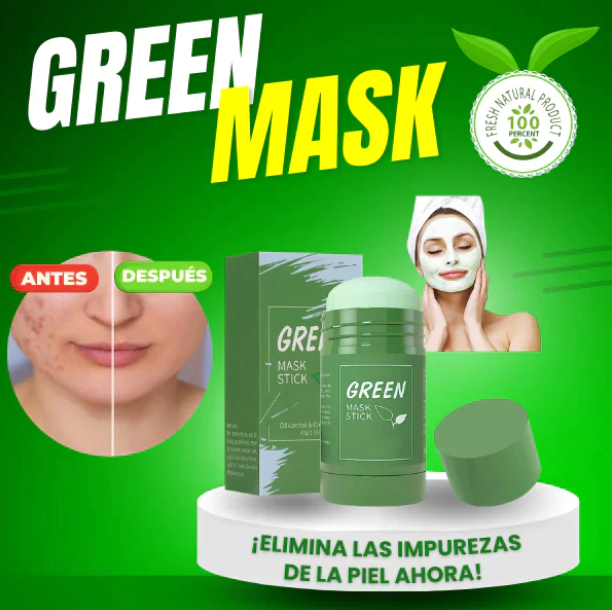 Green Mask™ Original - Rostro Perfecto y Limpieza Profunda