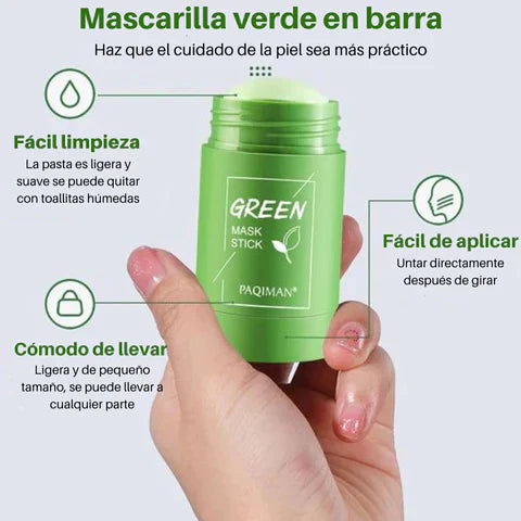 Green Mask™ Original - Rostro Perfecto y Limpieza Profunda